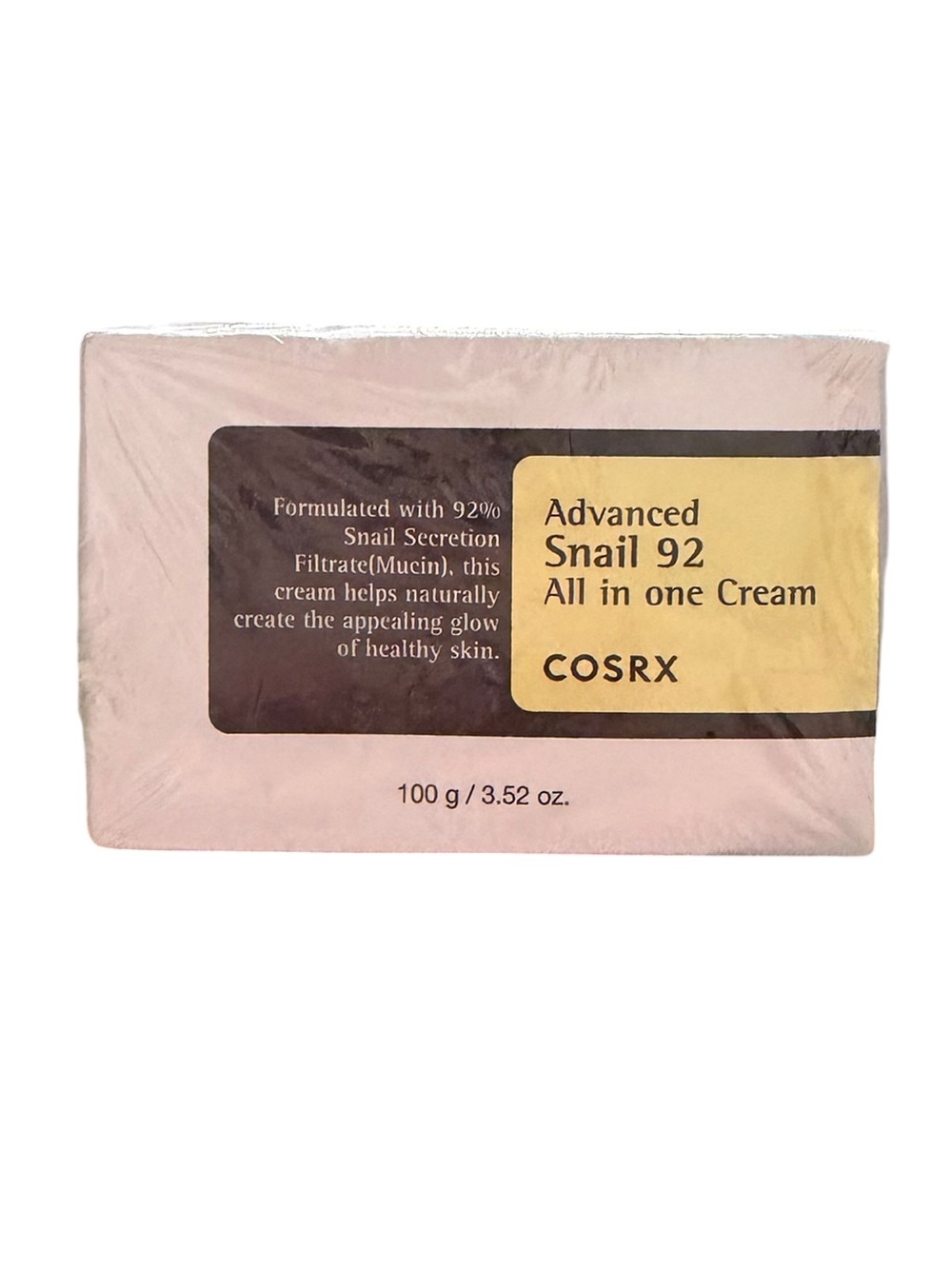 COSRX Advanced Snail 92 All In One Cream 100g Moisturizer